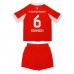 Maillot de foot Bayern Munich Joshua Kimmich #6 Domicile vêtements enfant 2025-26 Manches Courtes (+ pantalon court)